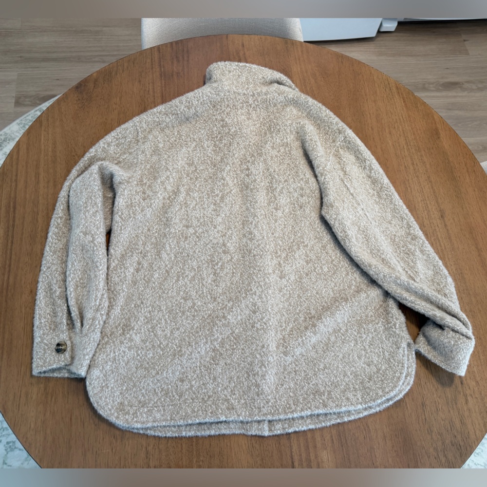 Members mark - Plush brown shacket - Picture 4 of 4